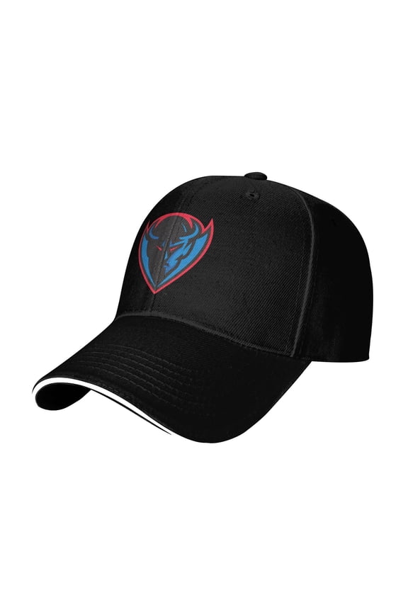 Depaul University Casual Sandwich Baseball Cap Adjustable For Men For Women