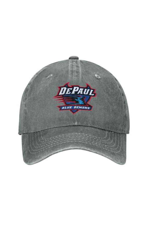 Depaul University Logo Classic Cowboy Hat Adjustable Baseball Cap Unisex Casual Sports Hat