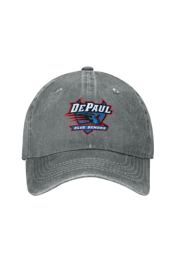 Depaul University Logo Classic Cowboy Hat Adjustable Baseball Cap Unisex Casual Sports Hat