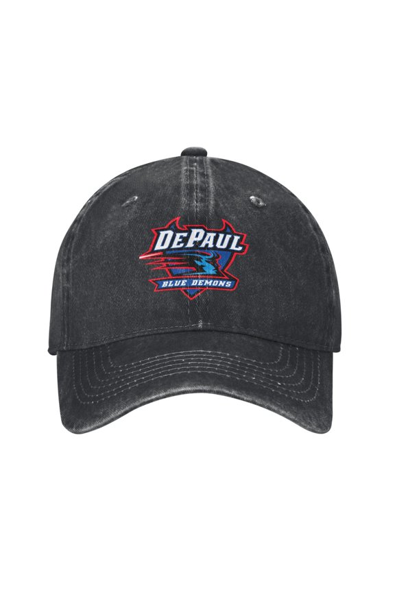 Depaul University Logo Classic Cowboy Hat Adjustable Baseball Cap Unisex Casual Sports Hat