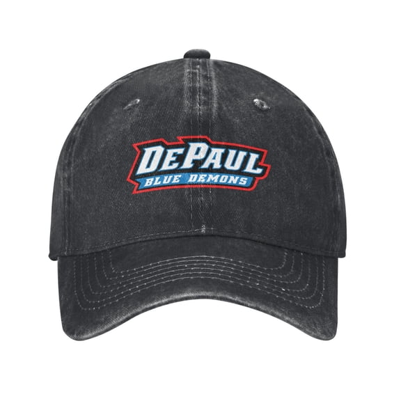 Depaul University Logo Classic Cowboy Hat Adjustable Baseball Cap Unisex Casual Sports Hat