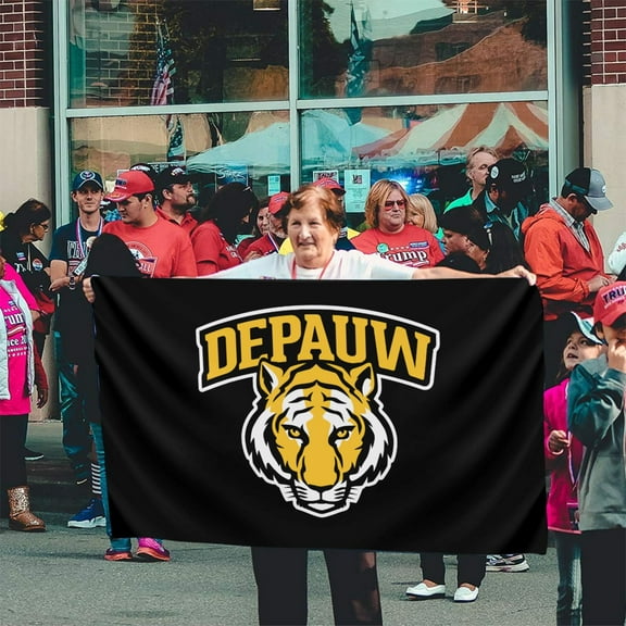 Depauw University 3 X 5 Foot Outdoor Decorative Flag,Garden Flag,Outdoor Single Flag