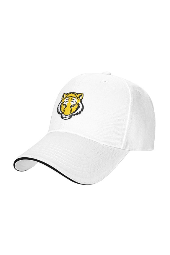 Depauw University Logo Casual Sandwich Baseball Cap Adjustable For Men For Women