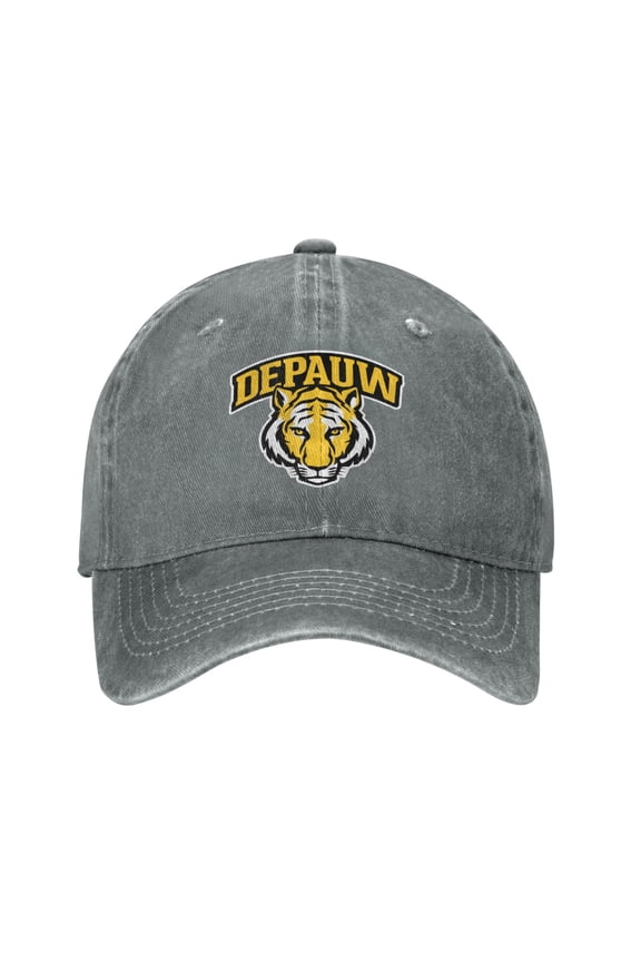 Depauw University Logo Classic Cowboy Hat Adjustable Baseball Cap Unisex Casual Sports Hat