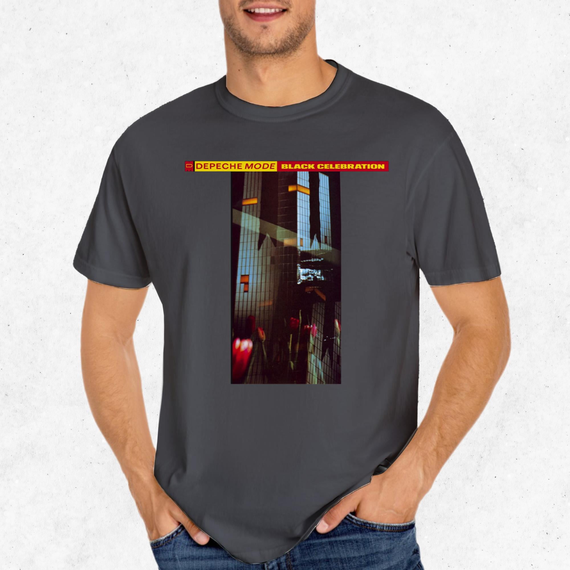Depeche Mode Black Celebration Album T-Shirt - Vintage Band T