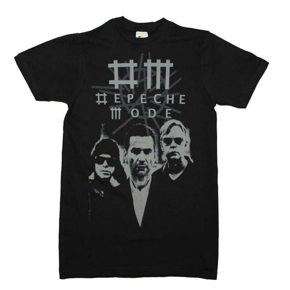 Depeche Mode Men's Photo Slim Fit T-shirt X-Large Black