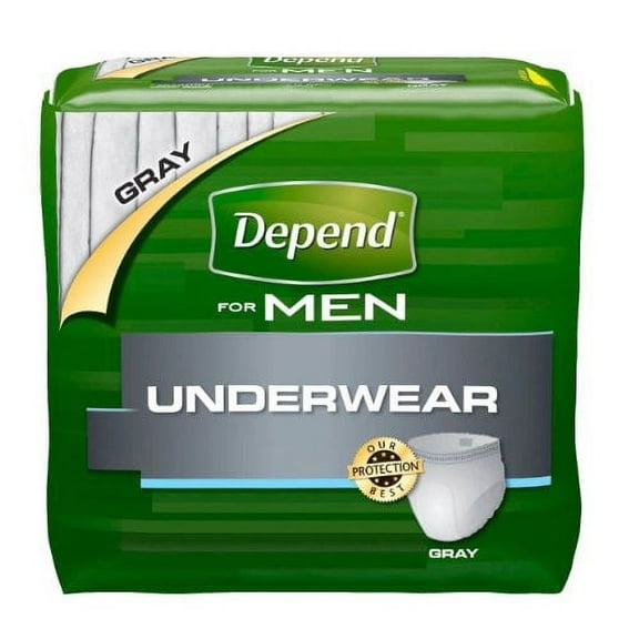 Depend Fit-Flex Incontinence Underwear for Men (Pack of 10)