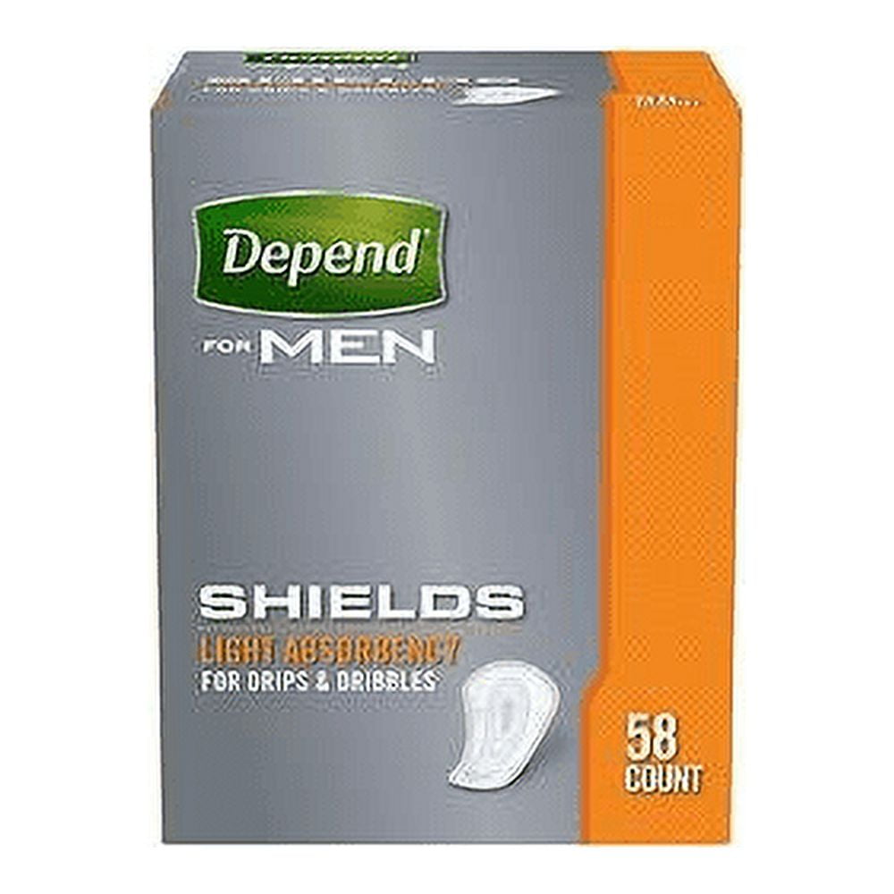 Depend For Men Shields Light Absorbency