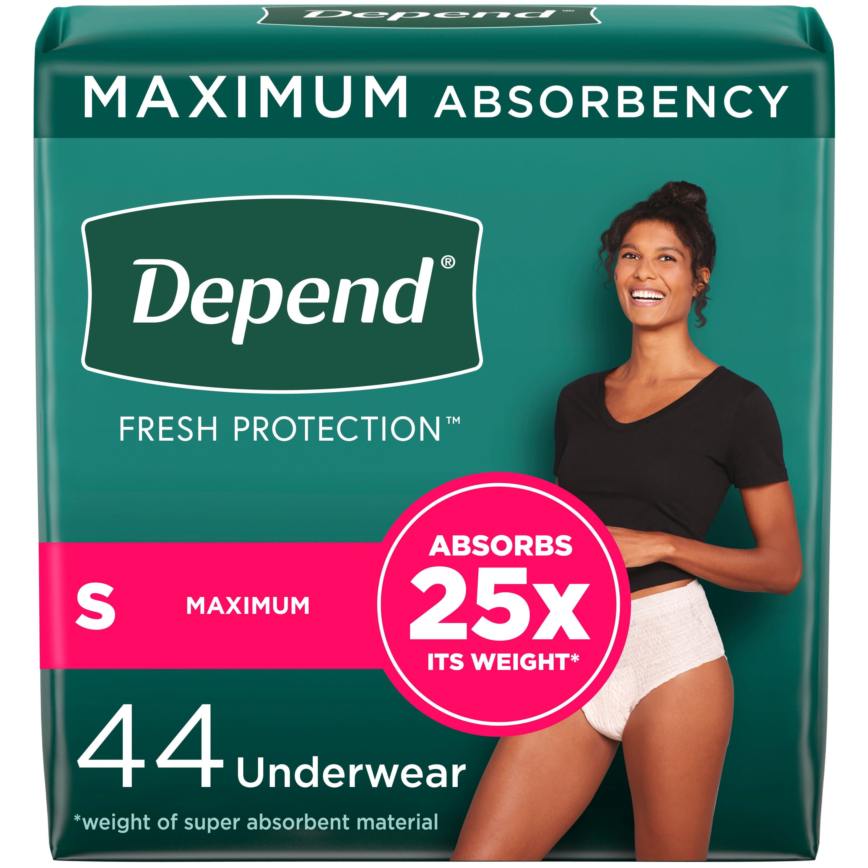 Prevail for Women Daily Maximum Absorbent Underwear - Medium, 80 ct