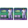 Depend Night Defense Incontinence Underwear for Women, Overnight