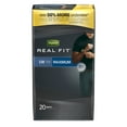 thumbnail image 1 of Depend Real Fit Incontinence Briefs for Men, Maximum Absorbency, S/M, Grey, 1 of 5