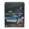 thumbnail image 1 of Depend Real Fit Incontinence Underwear for Men, Maximum Absorbency, L/XL, 1 of 6