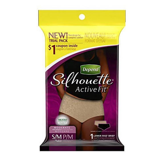 Depend Silhouette Active Fit S/m 1 Ct