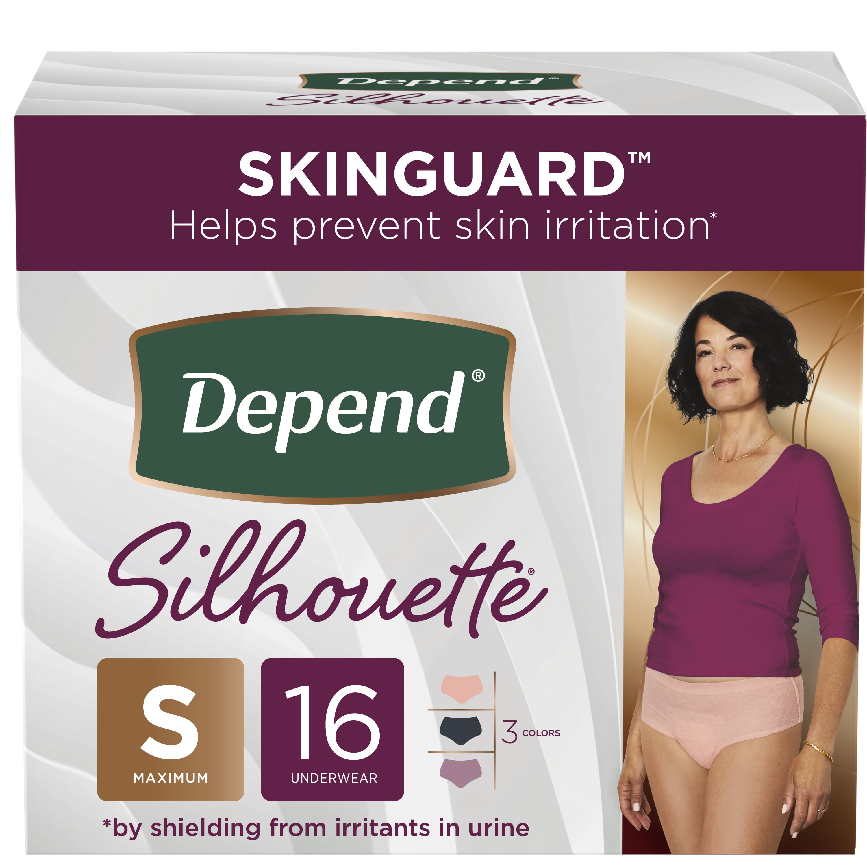 https://i5.walmartimages.com/seo/Depend-Silhouette-Adult-Incontinence-Underwear-for-Women-S-Black-Pink-Berry-16Ct_3ea3759a-d61f-4f5c-9cd4-e3789c635b80.3454044db06f2e8398aa47019dfacf49.jpeg