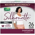 thumbnail image 1 of Depend Silhouette Incontinence Underwear, Small (26–34" Waist), 26 Ct, 1 of 7