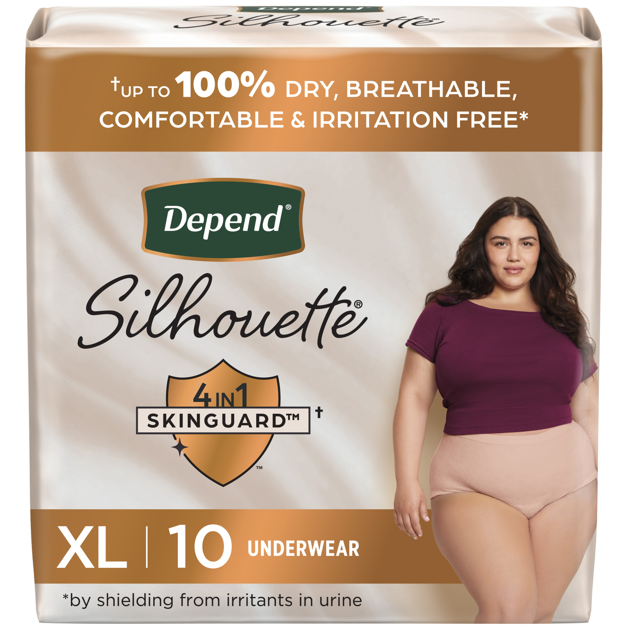Depend Protection Plus Ultimate Underwear for Women, XL (80 Count ...