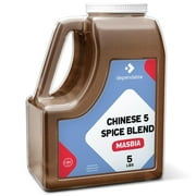 Dependable Food Chinese Five Spice Powder Blend Natural Asian Food Spice Mix Seasoning, 5 Lbs.