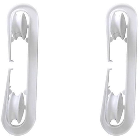 Dependable Industries (2 Pack) High Grade Plastic Clothesline Spreader Spacer Weatherproof Rustproof