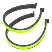 2-Pack Reflective Safety Bands for Arm, Leg, or Ankle   Hi-Vis Straps for Running, Cycling, Walking   Lightweight Clip-On Reflector Gear for Night Visibility   Fits Adults and Kids