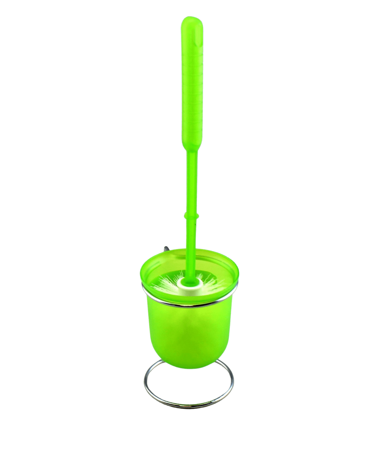 Lime green on sale toilet brush holder
