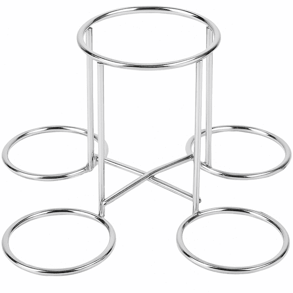 Beer Can Chicken Roaster Rack  Chrome Steel Vertical Cooking Stand for Grill or Oven, Upright BBQ Chicken Holder