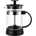 thumbnail image 1 of Dependable Industries Essential Glass French Press: 12oz Compact Brewer for Fresh Coffee & Tea, 1 of 8