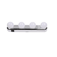 thumbnail image 1 of Dependable Industries Essentials 4-Light Chrome LED Vanity Light with Clear Glass Shade, 1 of 5