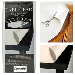 Table Security Pad Shop Waterproof Clear Table Protectors for Kitchen and Dining Surfaces