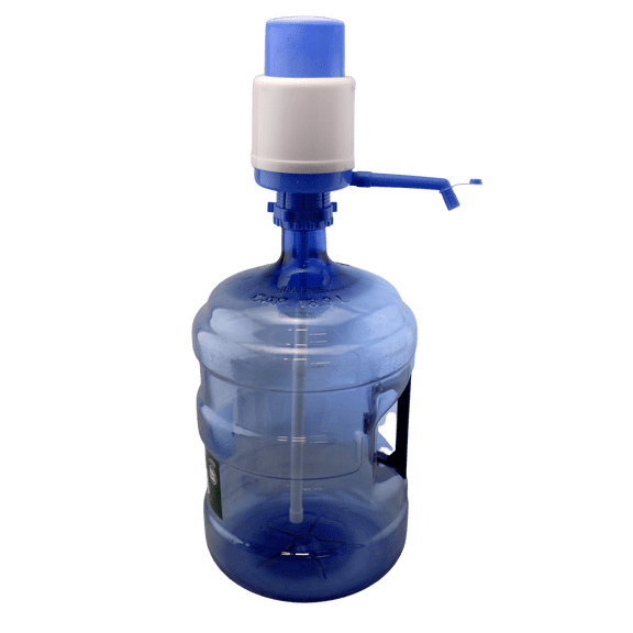 Dependable Industries Inc. Essentials Drinking Water Pump Manual Vacuum Action Dispenser for Drinking Water Bottles Fits Most Standard 3-5 Gallon Water Bottles