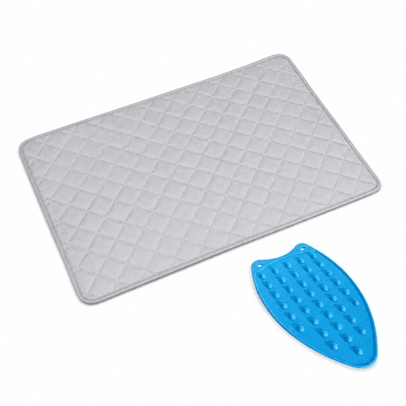 Dependable Industries Magnetic Ironing Mat with Silicone Rest 18 x 31