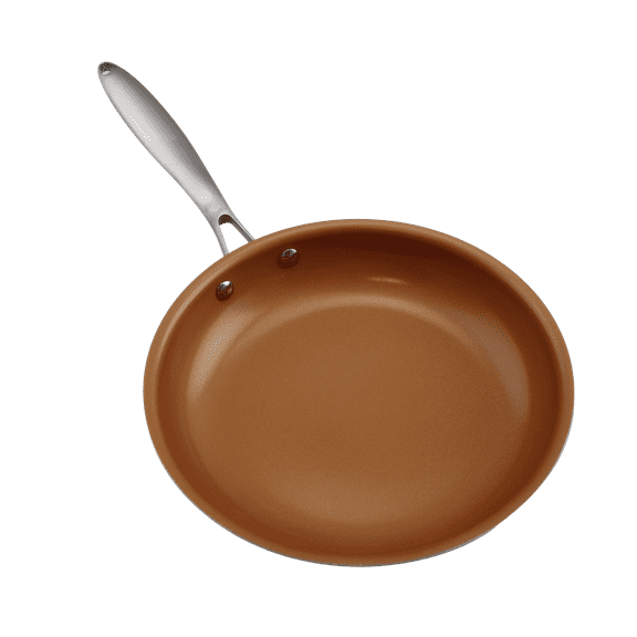 Dependable Industries Inc. Essentials Medium Size 9.5" Ceramic Coated Non Stick Frying Pan