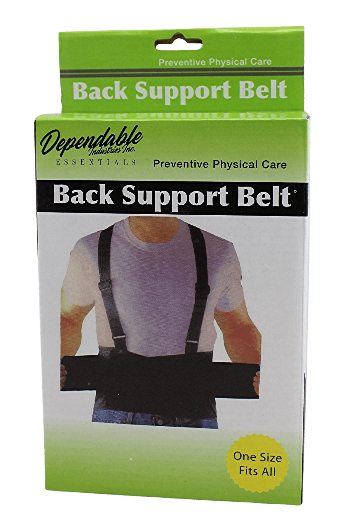Dependable Industries Size Medium Back Support Belt Oner Size Up to 34