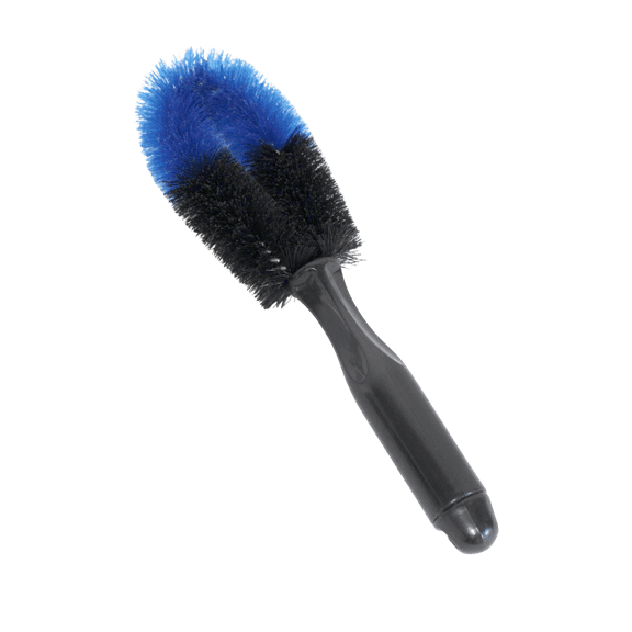 Dependable Industries Suede & Nubuck Leather Brush Cleans Boots Shoes Coats Jackets Furniture Old Fashioned Style Lint Remover Blue and Black