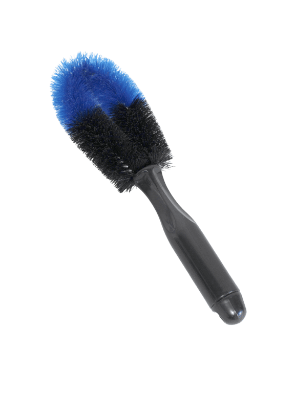 Suede & Nubuck Leather Brush Cleans Boots Shoes Coats Jackets Furniture Old Fashioned Style Lint Remover Blue and Black