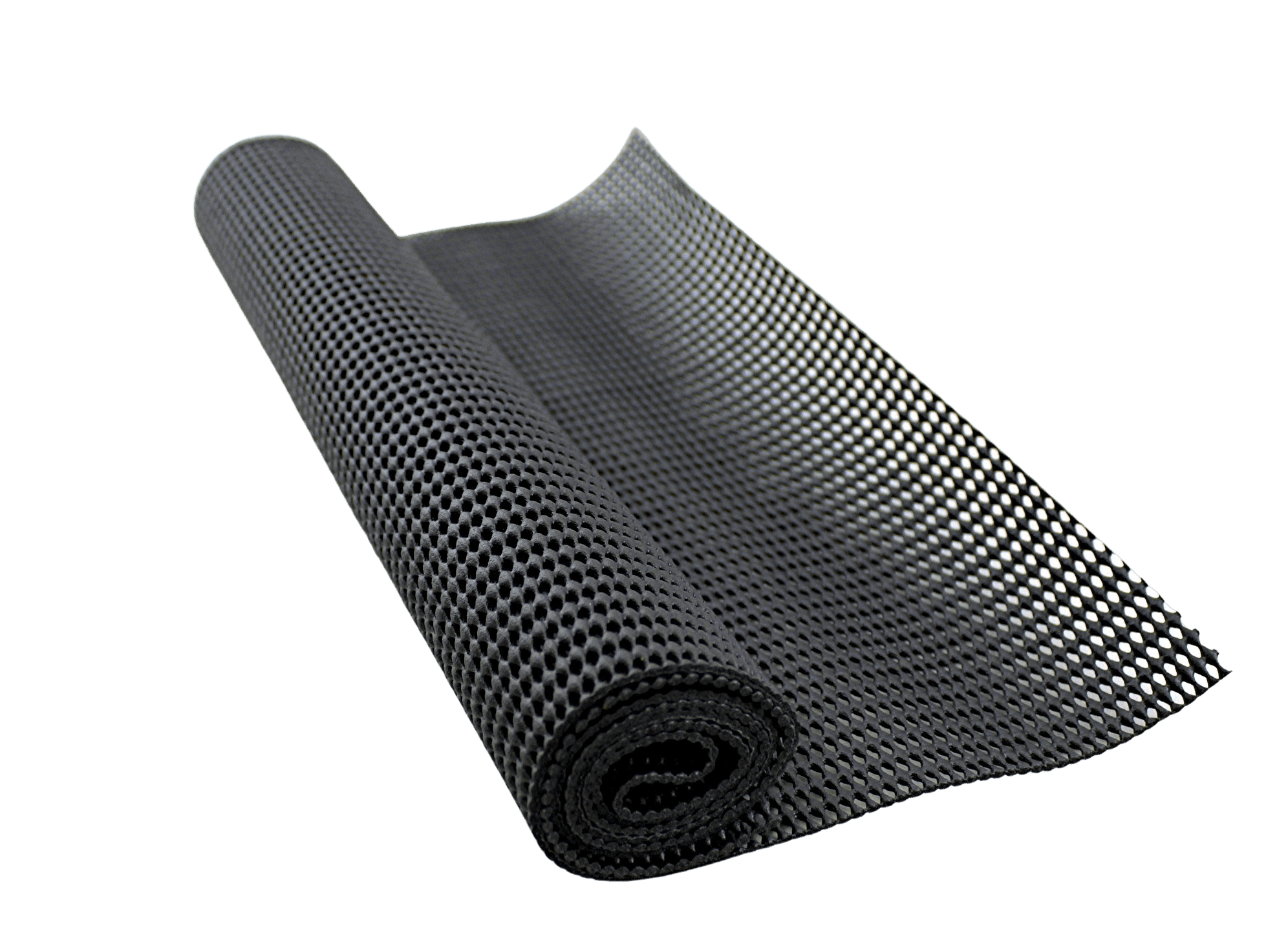 Anti-Slip Mat Grip Non Skid - Shelf and Drawer Liner 12 x 36 Trim to Fit  Black