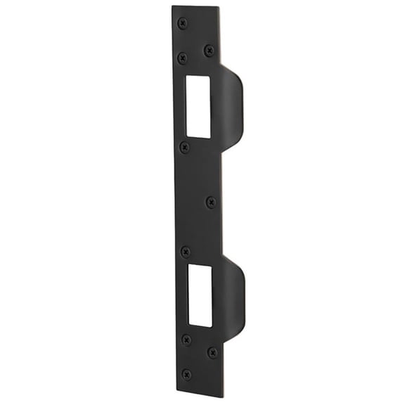 Dependable Plate Resilient Metal Plate Door Strikes Plate with 5-1/2” to 6” Hole