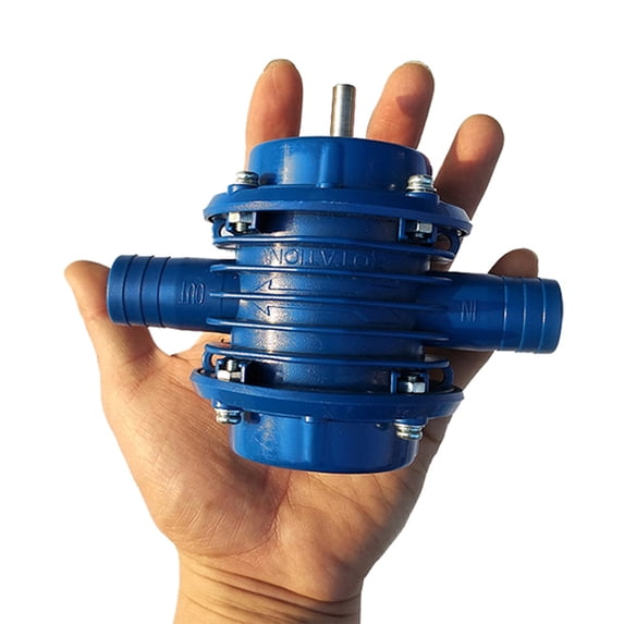 BESTOYARD Drill Powered Liquid Transfer Pump Dark Blue 1Pcs Self Priming Water Pump