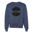 thumbnail image 1 of Dependanble Service of Dogde since 1914 | Mens Cars and Trucks Crewneck Graphic Sweatshirt, Vintage Heather Navy, 2XL, 1 of 3
