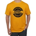 thumbnail image 1 of Dependanble Service of Dogde since 1914 | Mens Cars and Trucks Graphic T-Shirt, Gold, X-Large, 1 of 3