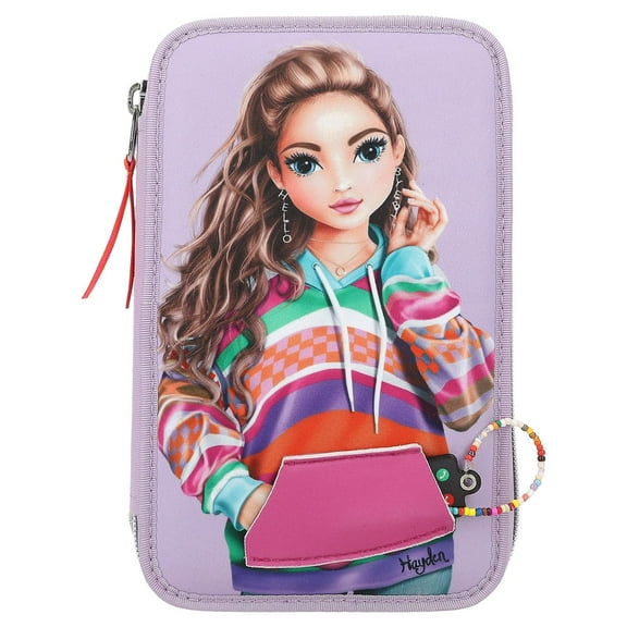 Depesche 12842 TOPModel 3-voudig etui met applicatie Smartphone JOY, lila