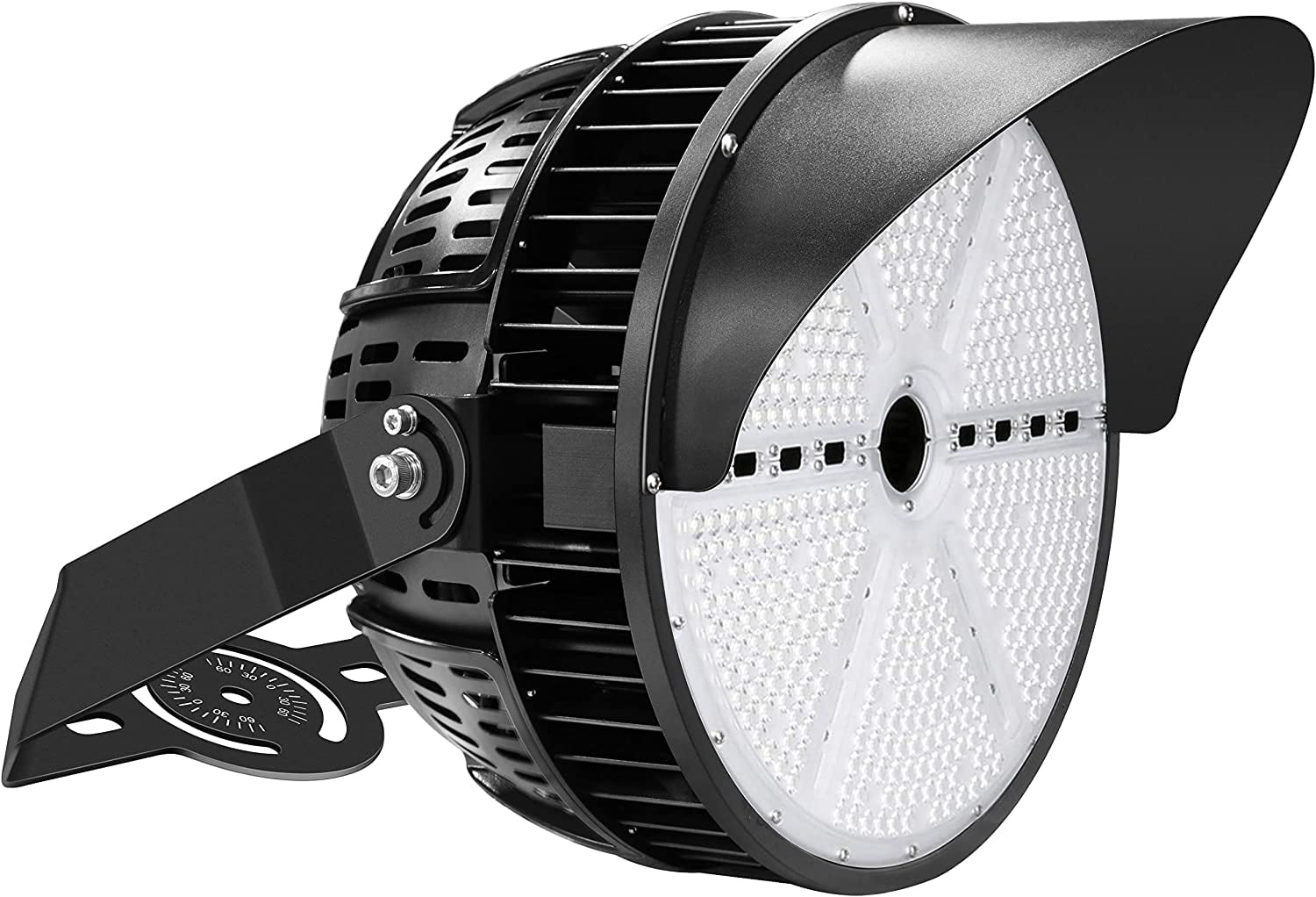 Dephen 500W Led Stadium Lights - 70000 Lumens (1500-2000W Metal Halide Eq.) Stadium Lights Outdoor 100-277V Stadium Flood Lights Outdoor 5000K IP66 Waterproof UL-Listed LED Arena Lights