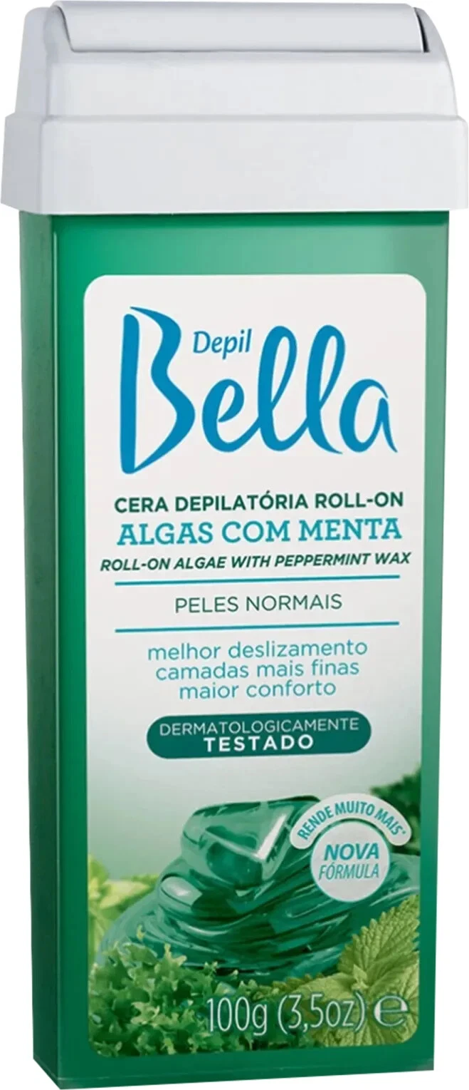 Depil Bella Algae & Peppermint Roll On Wax Depilatory