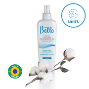 Depil Bella Post Waxing - Oil Moisturizing Remover with Cotton Seed Oil 500 ml 3 Units Offer