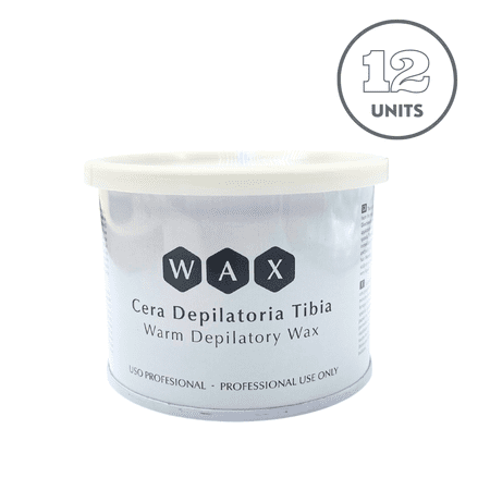 Depilcompany Soft Wax Natural Can - 14 oz (12 Units Offer)