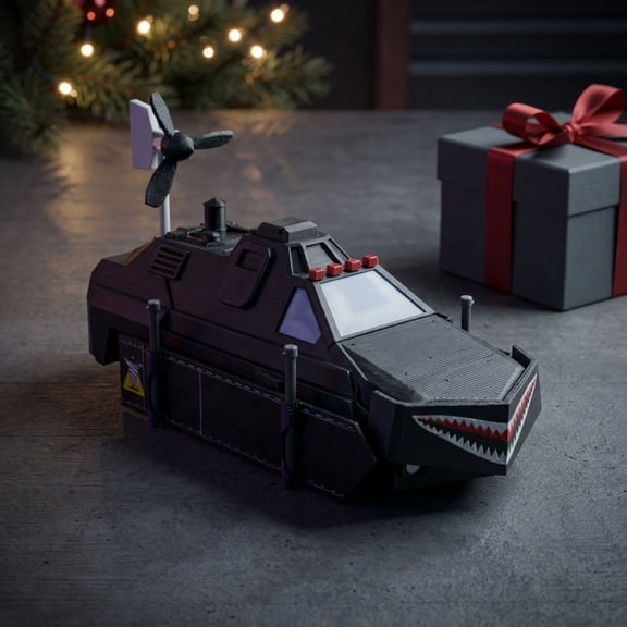Deployable TIV-II Storm Chasers Car Tornado Intercept Vehicle, Rotating Wind Sensor & Movable Wheels, Great for Display & Gifts