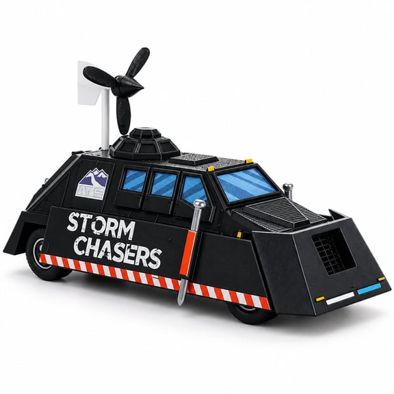 Deployable Tornado Intercept Vehicle, 3D Printed TIV Desk Ornament Gift for Storm Chaser Meteorology Fans