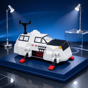 Deployable Tornado Interceptor Vehicle Model Storm Chaser Car Figurine Unit with Deployable Anchors for Desk Display and Vehicle Collector