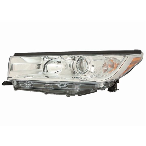 TY HILANDR/HYBRID 1719 HL ASY LE/LE PLUS/XLE W/O LED DRL W/SMOKED CHROME ACCENT