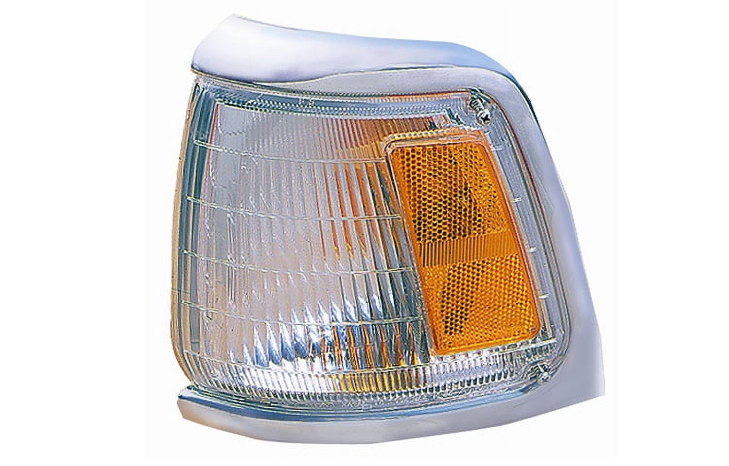DEPO Clear Corner Parking Lights Pair For 1999-2001 BMW 7-Series E38 - Direct Replacement Lamps