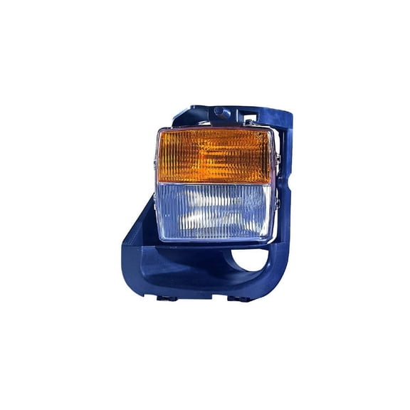 Depo 332-2008R-AQ Fog Light, Rh, Chrome Housing, Clear/Yellow Lens